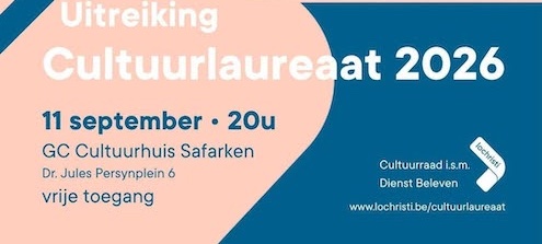 Vier Lakartleden maken kans op een Cultuurprijs in Lochristi